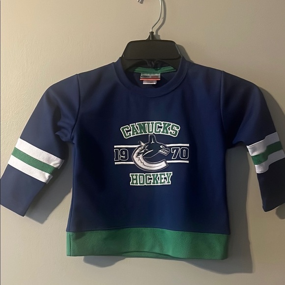 Canucks Kids NHL Jersey - Blue and Green - Picture 1 of 4